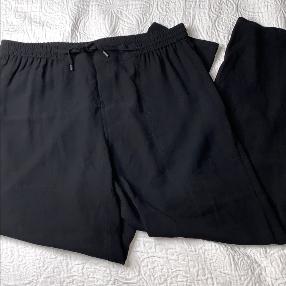 Black Eileen Fisher Petite pants size PM
